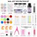 Complete Acrylic Nail Kit for Beginners - 27 Colors Glitter Powder, Monomer Liquid, Tips, Brush - Nail Art Supplies & Manicure Tools for Starter - RJ0176 - Buy Online on SooperMarket.com