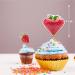 Seyal Real Strawberry Cupcake Topper - Buy Online on SooperMarket.com