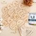Prinzental 40 Milestone Cards for Pregnancy | Engraved Wooden Photo Cards | Perfect for 9 Months (German) - International Shipping Available - Buy Online on SooperMarket.com