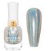 MIZHSE 15ML Quick Dry Holographic Nail Polish Shimmer Glitter Nail Polish Varnish Magic Colour Change Iridescent Nail Lacquer Long Lasting No Need Lamp Cure 001 LSZJY001
