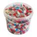 Party Bucket with Ferrero Kinder Minis - Individually Wrapped Chocolate Treats 966g Pack - Perfect for Celebrations & Events - Buy Online on SooperMarket.com