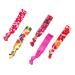 Syleia Hand-Knotted Hair Ties Set - 100 Pieces for All Hair Types | No Crease, Printed & Solid Colors - Buy Online on SooperMarket.com