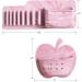 Silicone Wall Mounted Makeup Brush Holder - Brushes Storage Organizer for Bathroom - Mounts to Mirror or Tile - Toothbrush Holder - Buy Online on SooperMarket.com