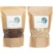 Vitalityballs - 2 Set 60% protein soy crispies nature and cocoa 500 g without sugar additive - protein Soya Soya Soycrispies Ideal as a topping for muesli salads and fitness kitchen cocoa and nature 500 g (2 pack)