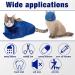 Weewooday Cat Grooming Washer Mesh Bag - 2 Pack Breathable Adjustable Muzzles for Bathing, Nail Trimming, and Feeding - Scratch-Resistant Restraint Bag in Blue - Buy Online on SooperMarket.com