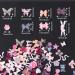 Buy Bewudy 100 Piece Nail Charms - 3D Resin Butterflies Bears & Animal Shapes for DIY Nail Art Decoration (Pink) - International Shipping Available - Buy Online on SooperMarket.com