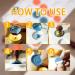 LANDVIDI Silicone Wax Seal Mat - Wax Seal Kit with 30-Cavity Mold and 300 Adhesive Dots for DIY Craft Projects - Buy Online on SooperMarket.com