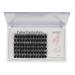 Bodermincer 72pcs 3D Effect Glue Bonded Mink Super Cluster Eyelashes D Curl - 18mm | Home Eyelash Extension Makeup - Buy Online on SooperMarket.com