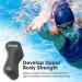 Pull Buoy Swim Training Leg Float for Adults & Youth - Improve Pool Strokes & Upper-Body Strength | EVA & BPA Free - Black - Buy Online on SooperMarket.com