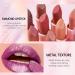 Metallic Pink Lipstick - Long Lasting High Shine Glitter Creamy Transfer Proof & Full Coverage | Shimmer High Impact Lightweight Lip Makeup for Women - Buy Online on SooperMarket.com