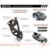 Ice Cleats Combo Pack - ICETRAX V3 Tungsten Crampons with Straps - Non-Slip Shoe Grippers for Snow and Ice - L/XL Size - Buy Online on SooperMarket.com