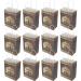 Ramadan Gift Bag Mubarak Sign Design Paper Bag with Paper for Festival Decorations