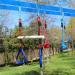 Lily's Things Trapeze Swing Bar with Gymnastic Rings - Ninja Warrior Accessories for Kids - Easy Attachment to Home Playground Equipment - Buy Online on SooperMarket.com