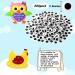 200 Self Adhesive Wiggle Eyes for DIY Crafts - 20mm Black White Googly Eyes - Buy Online on SooperMarket.com
