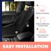 Active Pets Front Seat Dog Cover - Waterproof, Scratch Proof & Nonslip Protector for Cars, Trucks & SUVs - Black - Buy Online on SooperMarket.com