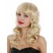WIG ME UP - VK-52-24BSP613 wig ladies wig long medium length curly curls bangs blonde mix blonde mix (24BSP613)