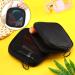 Weewooday 4-Pack Small Mesh Makeup Bags with Zipper - Mini Portable Toiletry Pouch Set for Daily Essentials - Black 4.52x4.52x0.78 Inch - Buy Online on SooperMarket.com
