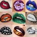 12pcs Matte Liquid Lipstick with Lip Plumper Makeup Sets - Halloween Cosplay Lip Gloss Set - Buy Online on SooperMarket.com