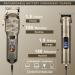 Hatteker Professional Hair Clippers & Beard Trimmer Set | Waterproof Cordless Grooming Kit for Men | T-Blade & Nose Body Hair Trimmer - Buy Online on SooperMarket.com