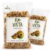 Wilbur Packing Company Rio Vista 16 oz. Shelled Walnut Halves & Pieces, 2 pack | California Grown Raw Walnuts Unsalted & Shelled | 100 Natural & Non-GMO Verified, No Preservatives, 1 Pound