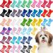 50 Pieces Dog Hair Clips Bone Shaped Snap Pet Hair Barrettes Multicolor Small Snap Hair Clips Dog Hair Accessories for Dog Cat Puppy Pet, 25 Styles