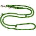 Adjustable Dog Exercise Line for Large Dogs up to 80kg - 2.40m 2.80m 3.50m 5m - Durable Double Linen in 17 Colors - 2.80m 4-Fold Black-Neon Green - Buy Online on SooperMarket.com