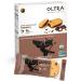 OLYRA Organic Breakfast Sandwiches Biscuits Dark Chocolate Creme | Low-Sugar High Fiber Protein Vegan - Healthy Snacks Individually Wrapped Cookies (1 Box of 4 Packs, 1 Sandwich per Pack) Dark Chocolate 5.3 Ounce (Pack o