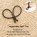 AICILY 5PCS Natural Hair Ties Afro Puff Ponytail | Adjustable Length Hairband for Thick Braided Natural Hair | No-Slip Design - Buy Online on SooperMarket.com