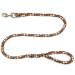 Dogeline large dogs jumbo with hand loop up to 80 kg / guide line / practice line / training line very stable 17 colors (1.30m country (gray-beige brown)) 1.30m country (gray-beige-brown)
