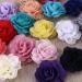 Frcolor 20pcs 3D Rose Flower Hair Clip Set - Chiffon Rose Clips for Women and Girls - Buy Online on SooperMarket.com