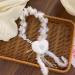 Oralgo Heart-Shaped Collarbone Chain Necklace | Colorful Fluffy Choker Accessory for Girls - Buy Online on SooperMarket.com