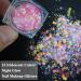 12 Colors Night Glow Chunky Glitters for Nails, Crafts & Makeup - Neon Powder Sequins for Resin & Festival Fun - Buy Online on SooperMarket.com
