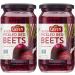 Gefen Sliced Pickled Beetroots 480ml (Pack of 2) | Sweet & Tangy Great Salad Topper Non GMO Certified Kosher (Including Passover)