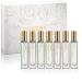Valentine's Eau de Parfum 15 Piece Discover Set Clean Perfume for Women Travel Perfume for Men Perfume Sampler for Women 7 Assorted Fragrances with 7 Perfumes Pouches Birthday Gifts for Women Floral