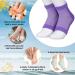 JAGELY Moisturizing Heel Socks - 7 Pairs Spa Gel Socks for Cracked Heels | Repair Dry Skin for Men & Women - Buy Online on SooperMarket.com