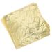 QTADAH Imitation Gold Leaf Sheets 100 Pcs, 5.55.5 Inches - Gold Foil Sheets - Multipurpose & Easy to Use - Suitable for Gilding Artwork, DIY Craft, Nail Art, Picture Frame, Painting & Decoration