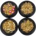 4 Boxes Nail Art Accessories Nail Supplies Gem Miss Metal - Buy Online on SooperMarket.com