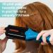 PopIron Hair Straightener & Hair Imprinting Iron - 5 Plates for Straightening, Crimping & Fun Shapes | Ideal for Hair Art & Festivals - Buy Online on SooperMarket.com
