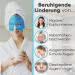 ICEHOF Eye Cooling Mask - Gel Eye Mask for Migraine Relief - Comfortable Upper Material with Storage Bag - Effective Forehead to Cheek Cooling Glasses - Buy Online on SooperMarket.com