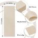 Whaline 200Pcs Natural Muslin Epilating Wax Strips for Face & Body Hair Removal - Precut Cotton Cloth Waxing Strips for Women & Men - 7.9 x 2.8 Inch Large Strips - Buy Online on SooperMarket.com