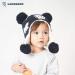 LANGZHEN Toddler Winter Hat Earflap Knit Cap for Baby Boys Girls 2-4 Years - Polar Bear Navy - Buy Online on SooperMarket.com