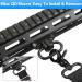 FANGOSS Two Point & Traditional Mlock Sling Rail Mounts with 1.25 Inch QD Push Button Swivel Loop - 2 Pack - Buy Online on SooperMarket.com