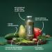 Monastery Kitchen Bio Smoothie Green Cucumber Spinach Mint Apple | Superfood Breakfast Vegan in Glass Bottle | 6x250ml Power Food Home Ingredients - Buy Online on SooperMarket.com