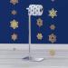 Modern Square Base Tissue Holder Stand - 21.25 inches - Chrome Finish - Buy Online on SooperMarket.com