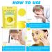 60PCS Turmeric Cleansing Pads with Vitamin B5 & C | Exfoliating Foaming Pads for Glowing Skin | Turmeric Lemon Chamomile Face Treatment - Buy Online on SooperMarket.com