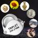 3 Piece Jewelers Eye Loupe Set - 10X, 20X, 30X Pocket Magnifying Glass for Jewelry, Coins, Gems, Stamps, Watches - Silver - Buy Online on SooperMarket.com