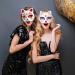 Buy Holidyoyo Unmalte Cat Masks - 30 Blank Half Masks for DIY Halloween & Parties | Customizable Paintable Masquerade Masks - Buy Online on SooperMarket.com