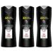 Axe Hair 3 in 1 - Total Fresh - Shampoo + Conditioner + Body Wash - Net Wt. 16 FL OZ (473 mL) Per Bottle - Pack of 3 Bottles