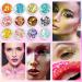 AOOWU Chunky Glitter 12 Colors 3D Nail Art Sequins - Festival & Holographic Cosmetic Glitter for Nail, Face, Body & DIY Art - Buy Online on SooperMarket.com