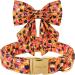 Aring Pet Halloween Dog Collar - Adjustable Cotton X-Small Sweet Orange with Sailor Fly - Perfect for Festive Celebrations! - Buy Online on SooperMarket.com